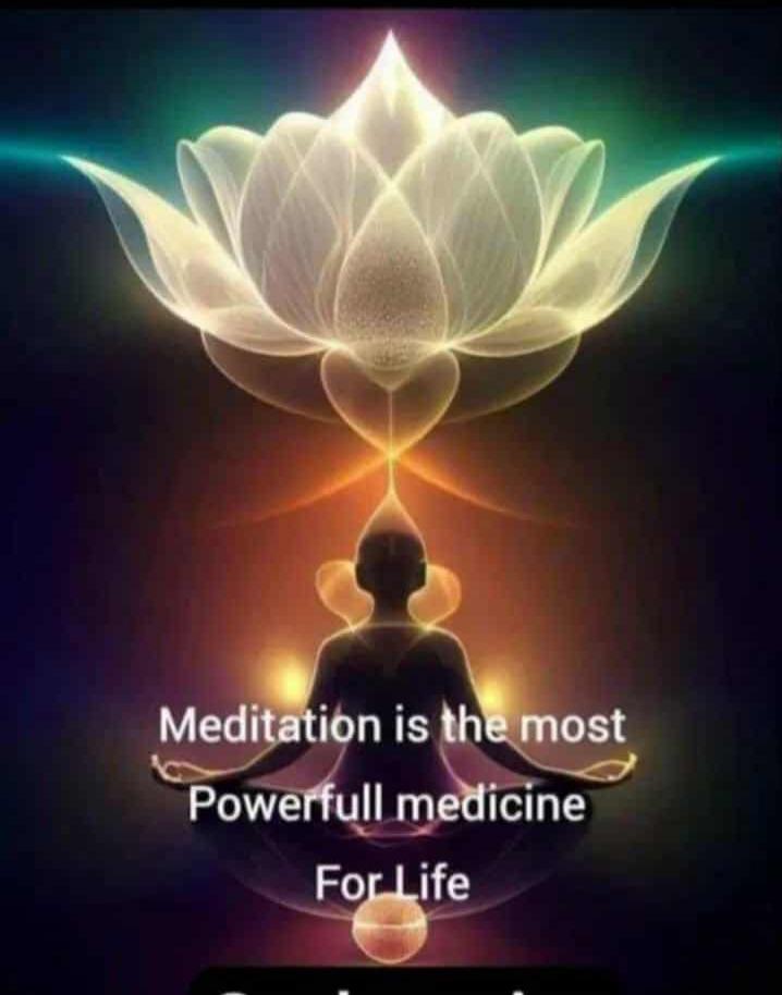 Meditation meditation is the most powerful medicine for life